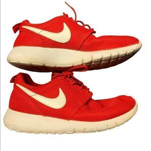 Nike Red Roshe Shoes  